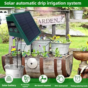 Solar Irrigation System for Garden Balcony Automatic Drip Irrigation DIY Garden