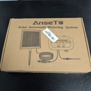 Solar Powered Automatic Drip Irrigation System Timer Kit for Potted Garden...